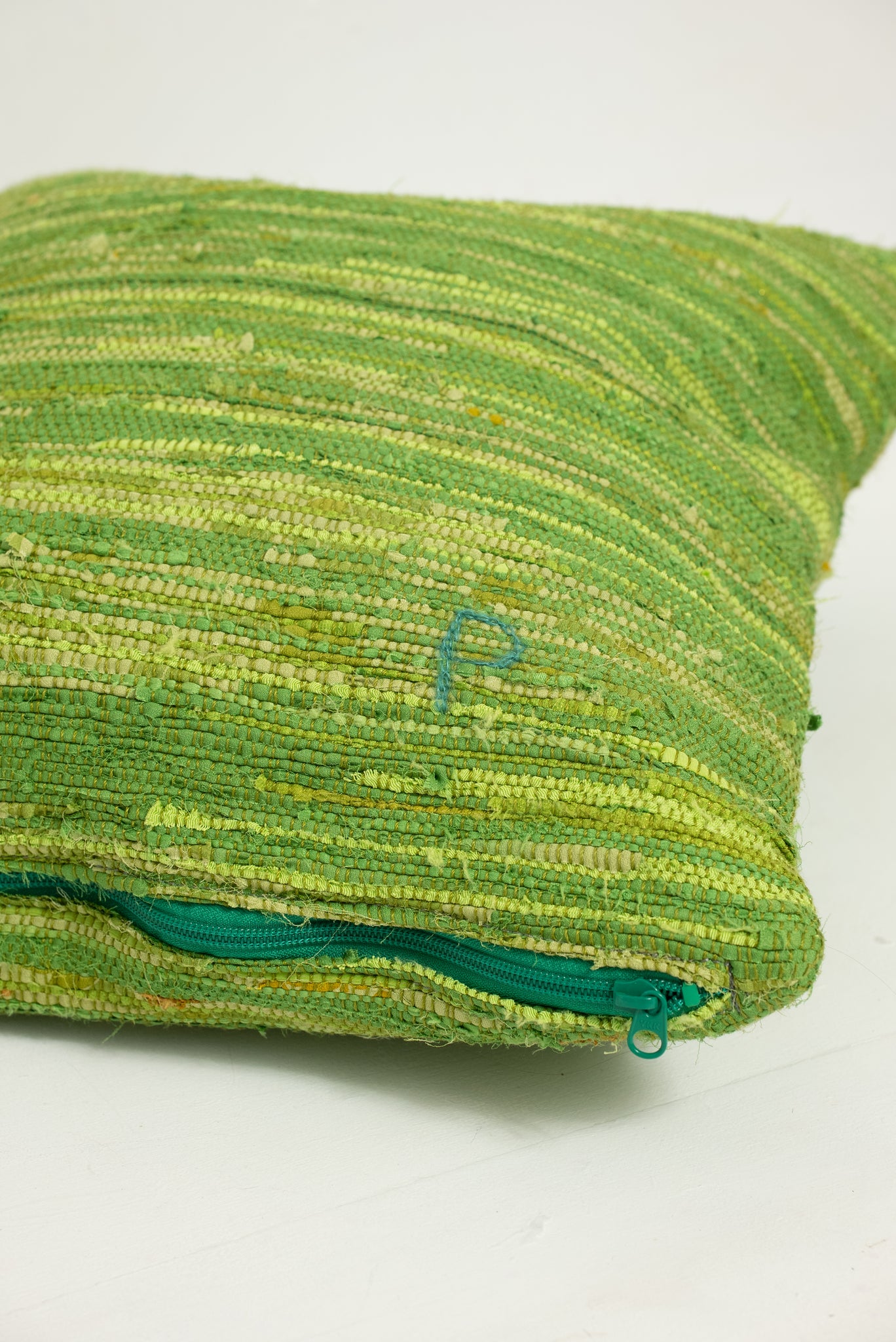 45cm Green Sakiori Cushion Cover